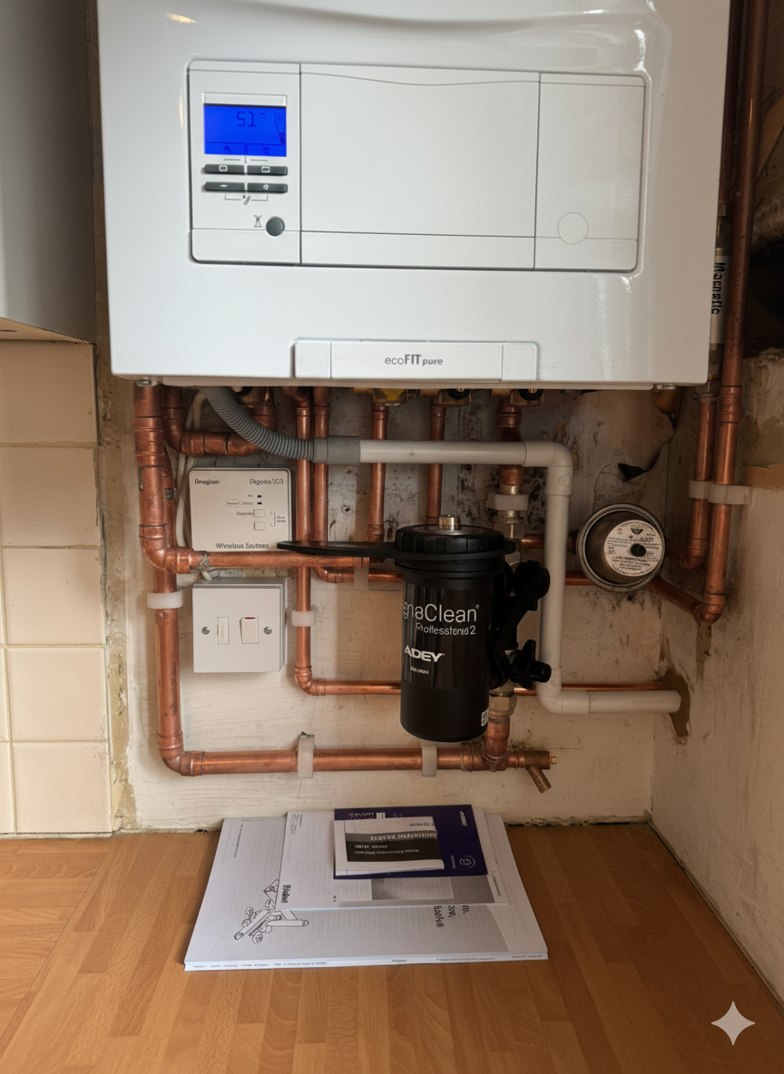 Experienced heating engineer with professional gas services expertise